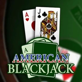 American Blackjack logo – Table Games by Habanero at Funbet Casino