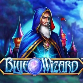 Blue Wizard by Quickspin, showcased at footballmockery.com – game logo
