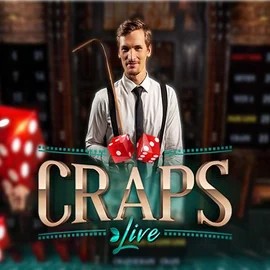 Live Craps casino game by Evolution – featured logo at Funbet Casino