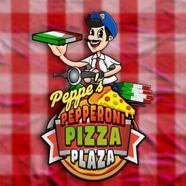 Peppe’s Pepperoni Pizza Plaza logo by Pragmatic Play at Funbet Casino