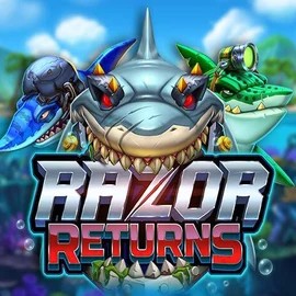 Razor Returns logo by Push Gaming Funbet Casino
